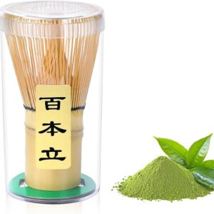 fouet matcha en bambou