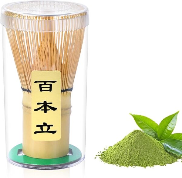 fouet matcha en bambou