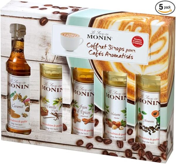 kit de 5 sirops monin