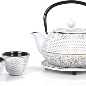 service à thé en fonte