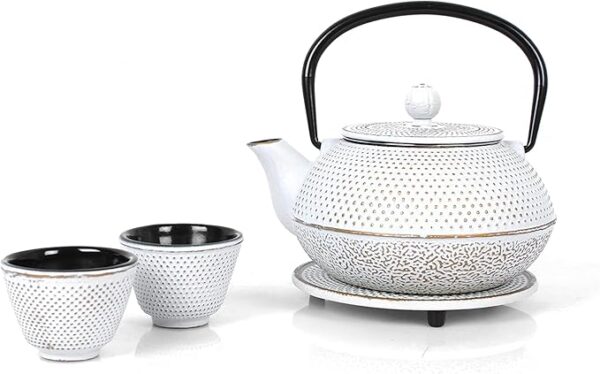 service à thé en fonte