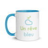 Mug bicolore - Un rêve bleu