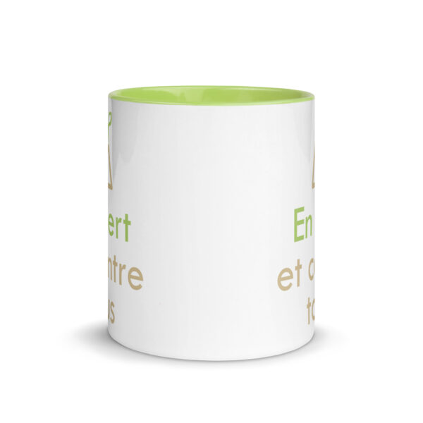 Mug bicolore - En vert et contre tous