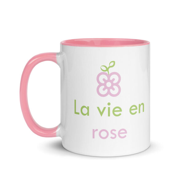 Mug bicolore - La vie en rose