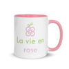Mug bicolore - La vie en rose